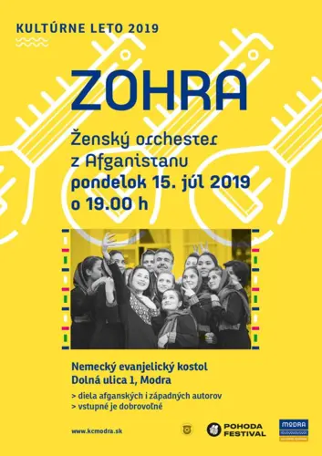 V Modre zahrá jedinečný ženský orchester z Afganistanu
