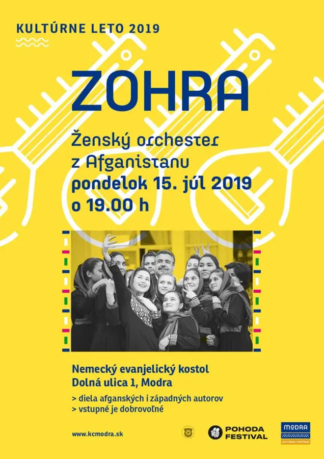 V Modre zahrá jedinečný ženský orchester z Afganistanu
