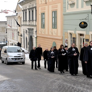 Pohrebná rozlúčka s bratom farárom Mgr. Pavlom Radvánim