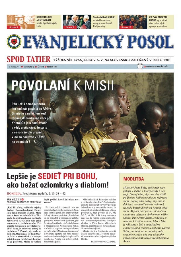 Prečítajte si v EPST č. 9 - 2011