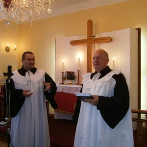 Zrekonštruovaná  modlitebňa v Žabokrekoch
