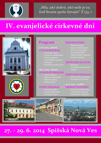 Plagátik k IV. ECD 