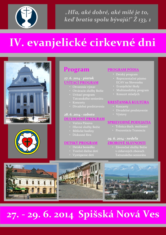 Plagátik k IV. ECD 