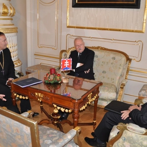  Predsedníctvo ECAV prijal prezident SR