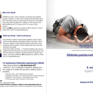 Pozvánka na Dištriktuálnu pastorálnu konferenciu VD ECAV na Slovensku 8. 11.