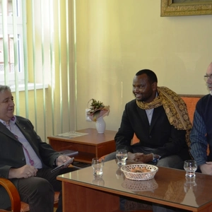 Košičania vítali afrického hosťa M. Tanga