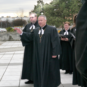 Pohrebná rozlúčka  s bratom farárom ThMgr. Jánom Lackom