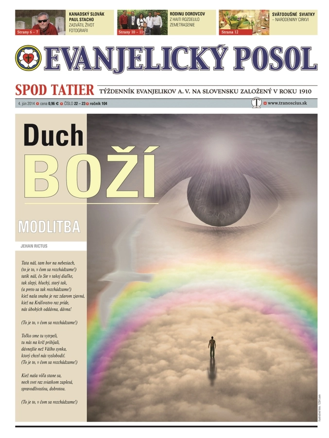 Prečítajte si  svätodušné dvojčíslo  EPST