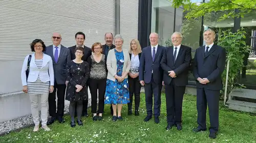 Stretnutie generálneho biskupa Ivan Eľka s biskupom Dr. Michaelom Bünkerom vo Viedni