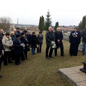 Spomienka na bývalého brata biskupa Pavla Uhorskaia v Tomášovciach.