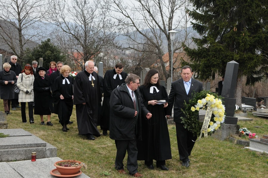 Spomienkové služby Božie na J. M. Petríka 